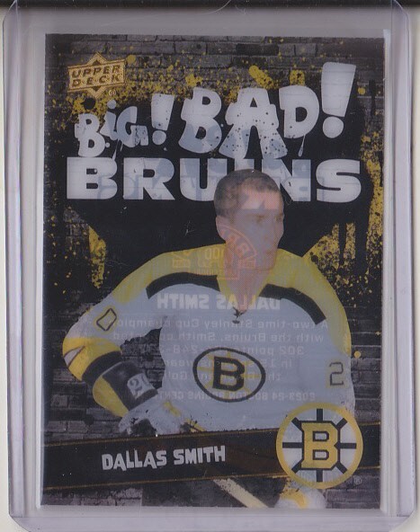 23-24 Upper Deck Dallas Smith ACETATE BIG BAD Boston Bruins Centennial 2023