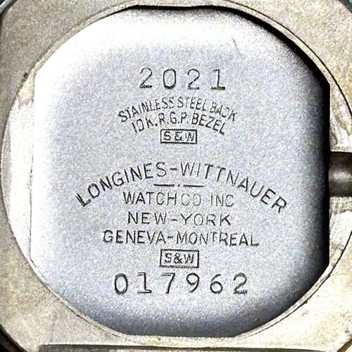 Vintage Longines Wittnauer 10k Gold RGP Fancy Dial Mens Dress Watch 17J 1960s - Picture 12 of 12