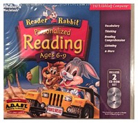 Reader Rabbit Personalized Reading Ages 6-9 (pc) Brand Sealed - Nice Reader Rabbit Personalized Reading Ages 6-9 (pc) Brand Sealed - Nice