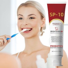 SP-10 Probiotic Whitening Toothpaste Removes Bad Breath Dental Plate Stain