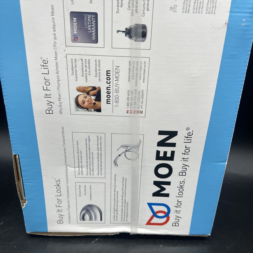 MOEN 87017 Banbury PullOut Sprayer Kitchen Faucet with Power Clean in