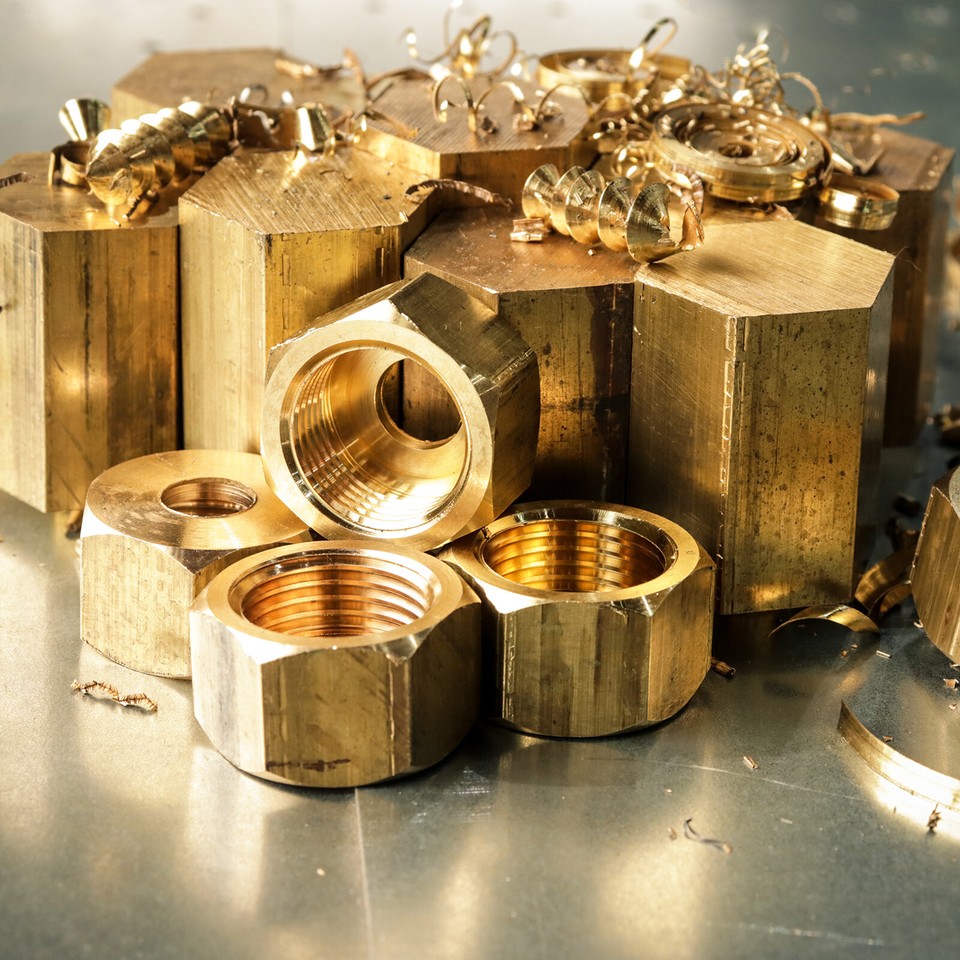 Brass Rods 1/4" x 35" Brass Solid Round Rod for DIY Craft Material Pack