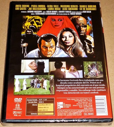 LA MONJA HOMICIDA / SUOR OMICIDI / KILLER NUN (Dvd) Italiano . English . Español - Imagen 2 de 4