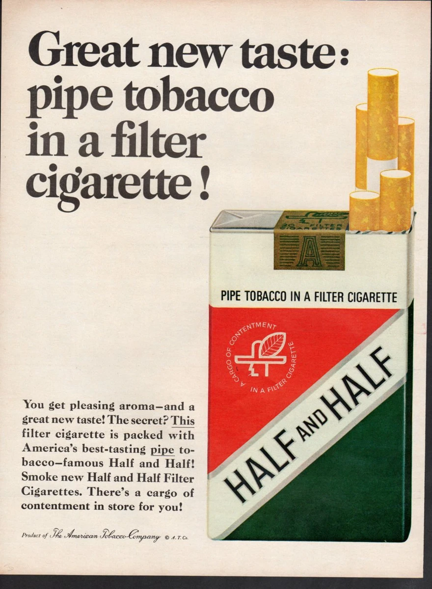 Half and Half Collectible Tobacco Cigarettes for sale