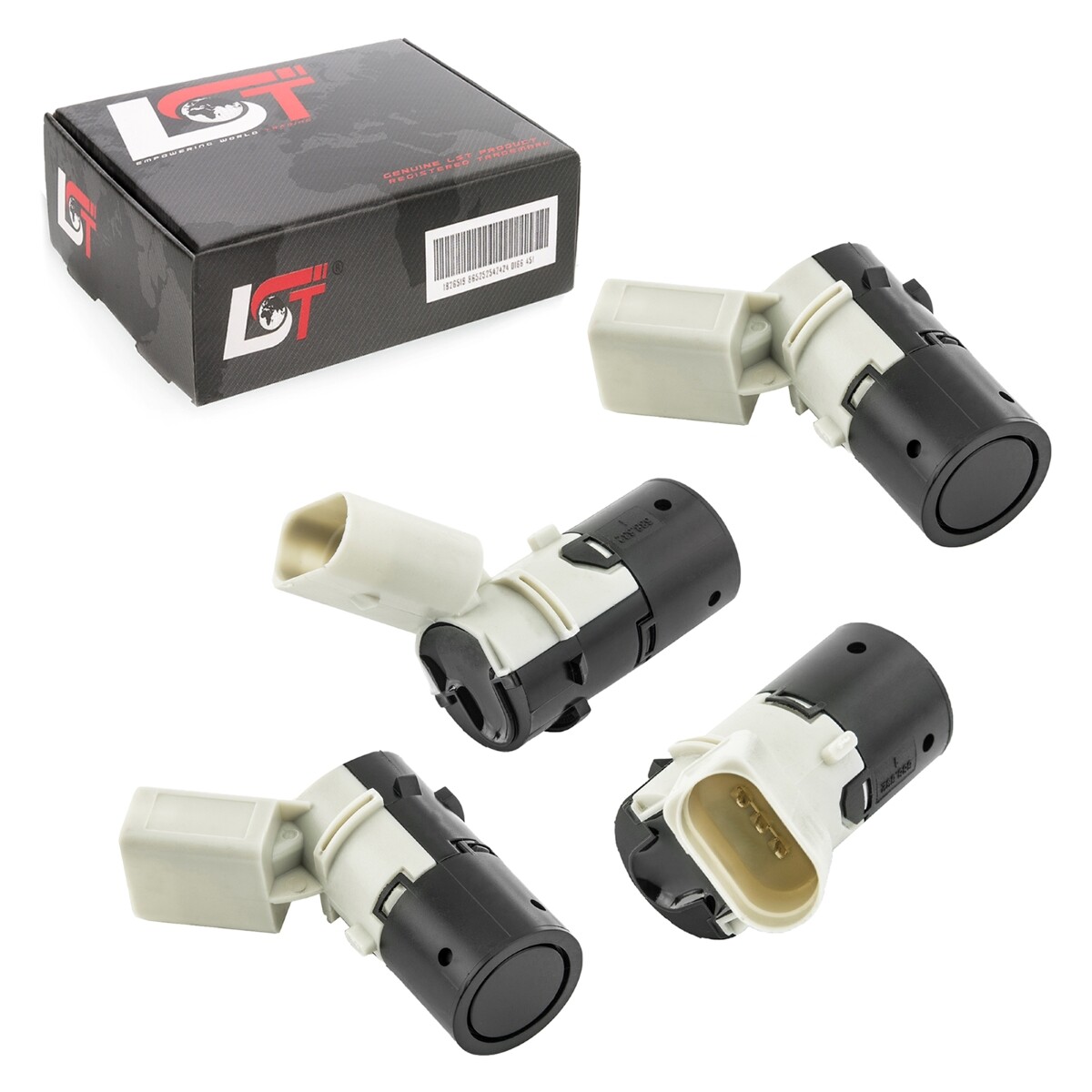 4x PDC Ultrasonic Sensor Parking Aid Front Rear for AUDI A4 B7