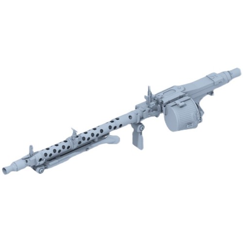 ET model 1:16 P16-004 WWII German Mg34 Machinegun(w/o buttstock) 3D Printed - Picture 5 of 8