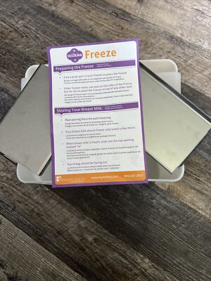 Fairhaven Health Milkies Freeze Organizer for Breast Milk Storage Infant Newborn