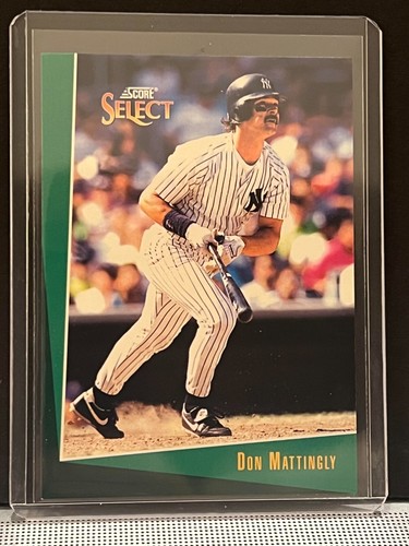 Don Mattingly #24 1993 Score Select card
