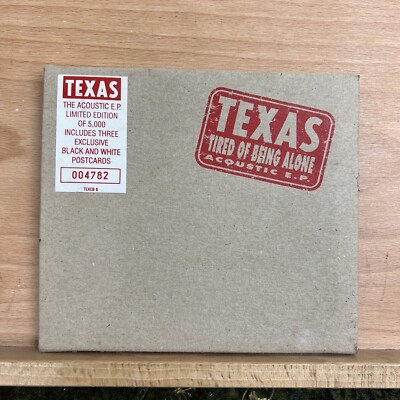 Texas/Tired of Being Alone (Acoustic EP) Ltd. Hrsg. mit 3 Postkarten (versiegelt)