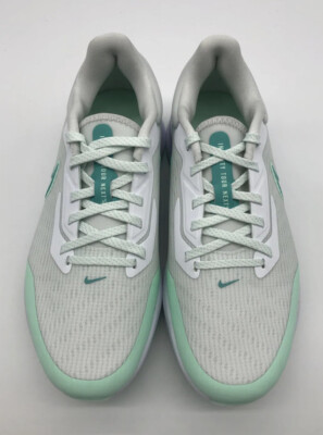 Nike Air Zoom Infinity Tour NEXT% Golf Shoes White/Mint  display picture 1