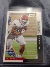 2019 Score NFL Draft  #26  RODNEY ANDERSON  OKLAHOMA