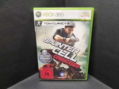 Xbox 360 Tom Clancy's Splinter Cell Conviction   Zustand Sehr Gut   Komplett  