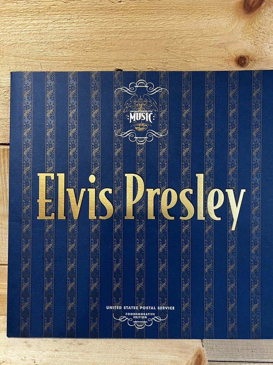 USPS Commemorative Edition “Elvis Presley” Stamps: First Day