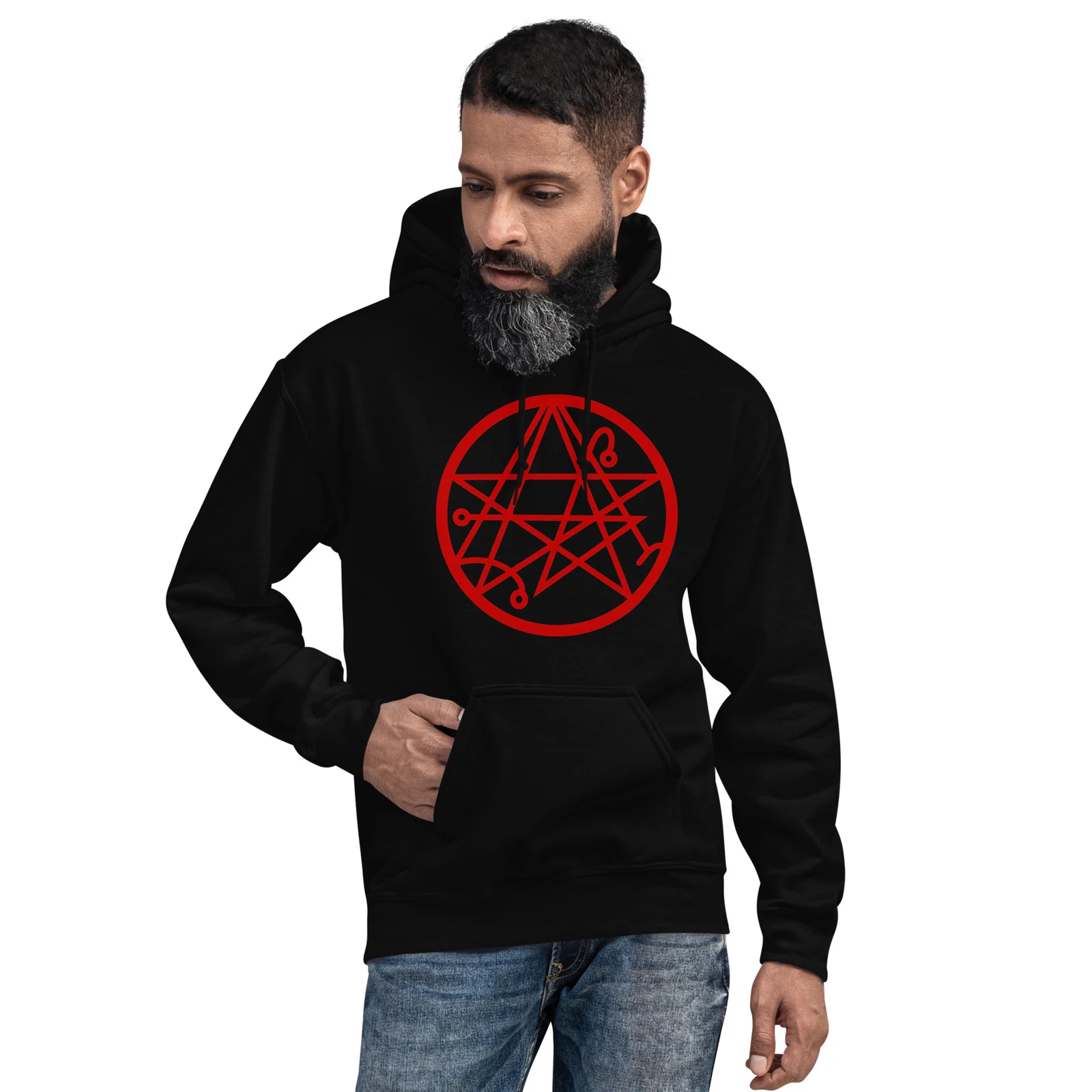 Necronomicon The Book of the Dead Occult Symbol Unisex Hoodie Sweatshirt