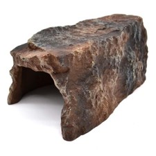Reptile Hide Box Small Resin Reptile Cave Snake Hide XYZReptiles