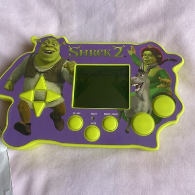 Dreamworks Shrek 2 Onion Race elektronisches Spiel Akku Spiel Techno Quelle 2004
