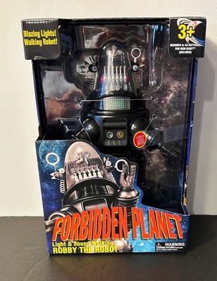 Forbidden Planet ROBBY THE ROBOT Walmart Exclusive Goldlok NIB 2019 Works!
