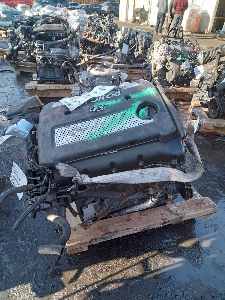 Used Engine Complete Assembly fits: 2008 Hyundai Sonata 2.4L VIN C 8th digit 4 c Foto 4 de 4