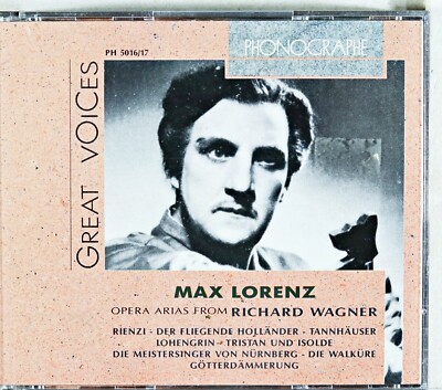 Max Lorenz (2) - Max Lorenz - Opera Arias From Ric (CD 1994