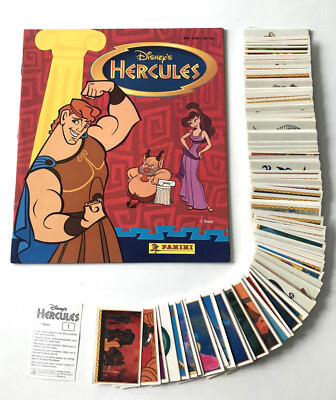 Hercules  (1997)  kompletter Satz + Leeralbum , Panini ,RAR
