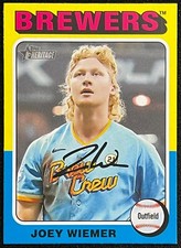 2024 Topps Heritage Mini Short Print Joey Wiemer #56