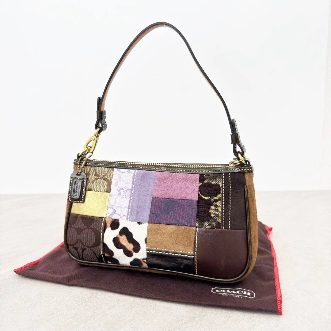 Coach Patchwork Animal Print Shoulder Bags for Women for sale | eBay