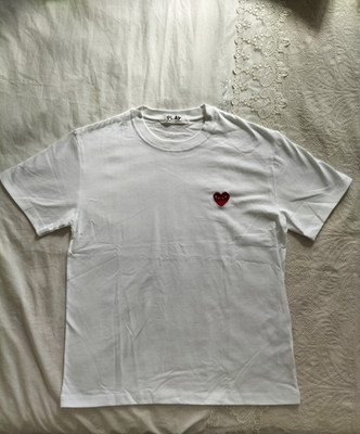 Comme des Garcons T-Shirt weiß Gr. L