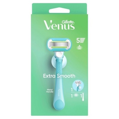 Gillette Venus Nassrasierer - Extra Smooth mit 1 Klinge + Duschhänger