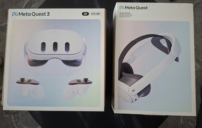 Meta Quest 3 512GB VR Headset + Elite Strap + Garantie   Wie Neu!