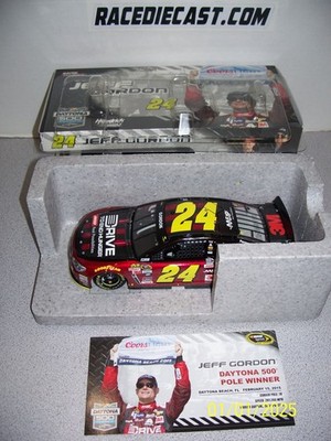 #24 JEFF GORDON (DAYTONA 500 POLE / AARP / DTEH)  1/24 CHEVY SS   2015 ACT