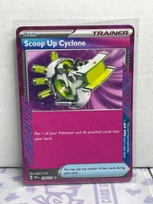 Scoop Up Cyclone 128/131 Prismatic Evolutions Aspec Rare Holo