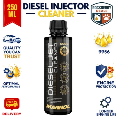MANNOL Diesel Injector Cleaner Purge Fuel System Treatment 250mL - Image 1 of 4