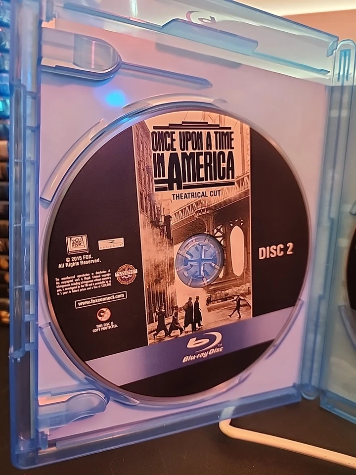 Once Upon a Time in America Blu-ray Rare Extended Cut Limited Edition Oop Htf - Image 4 of 4