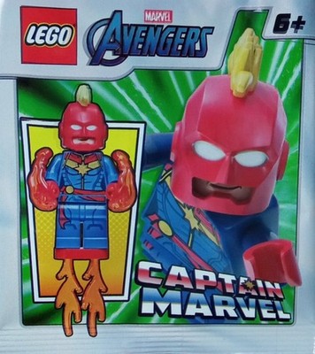 LEGO  Set 242003 - Captain Marvel foil pack Minifigure NEW