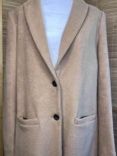 Emerson Fry Camel Wool Cashmere Blend Coat Size 4 Made in USA