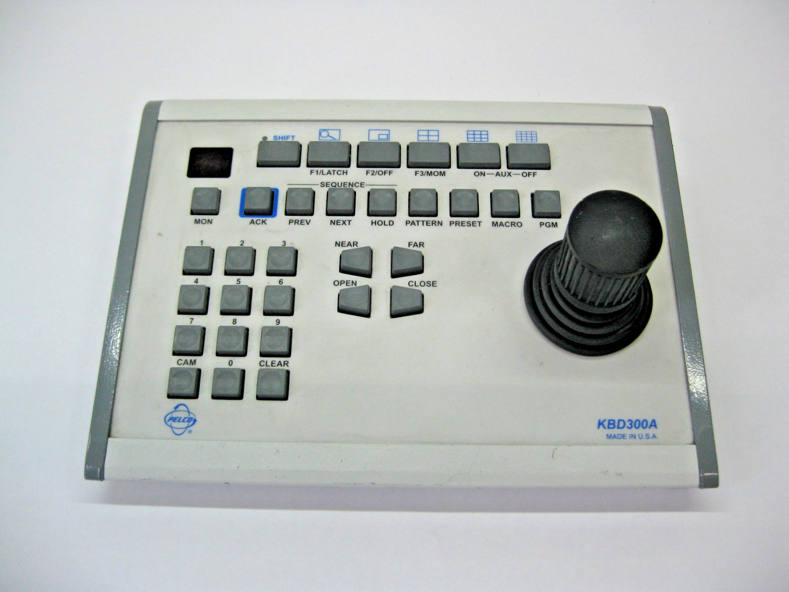 PELCO SECURITY CAMERA JOYSTICK AND KEYBOARD PTZ PANEL KBD300