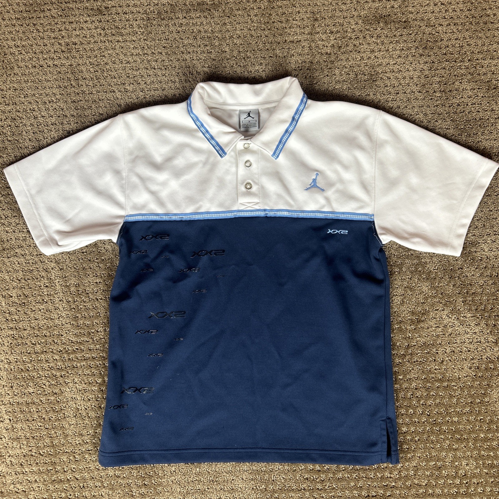 Vintage XX2 Jordan Street Wear Men’s Rare Polo Size Medium