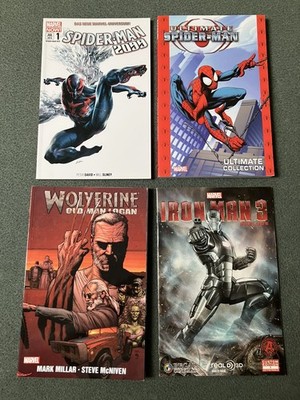 Marvel Konvolut Wolverine Old Man Logan. Ultimate Spiderman. Spiderman 2099. EN