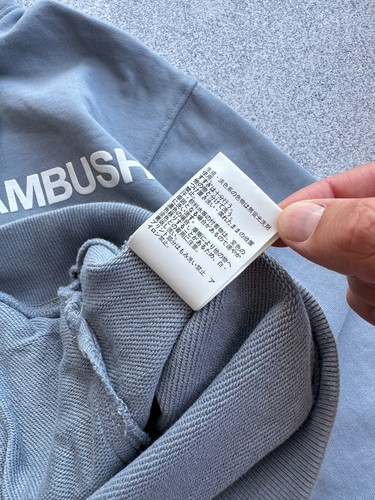 Ambush Multicolor Rope Hoodie Blau Größe 1 Made in Japan - Bild 8 von 10
