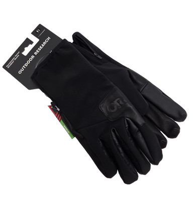 Outdoor Research Men's Stormtracker Sensor Windblock Gloves Black XL NWT