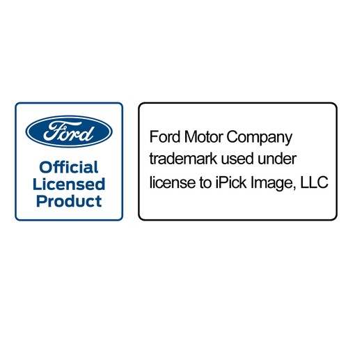Ford F-150 UV Graphic White Metal Plate on ABS Plastic 2 inch Tow Hitch Cover - Bild 5 von 6