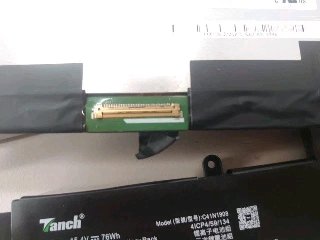 LQ140M1JW49 LCD 14" FHD EDP 144HZ For ROG Zephyrus GA401QM GA401QM-G14.R73060 - Image 4 of 4