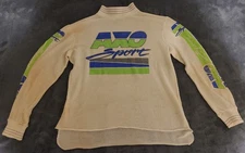 Vintage 80s AXO Sport Racing Long Sleeve Thermal Jersey USA size XL Read Descrip