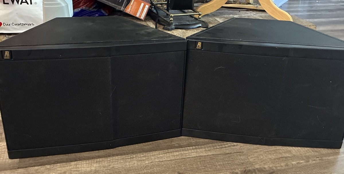 Vintage AR Acoustic Research Rock Partners Model Retro Black