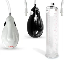 LeLuv eGrip Penis Pump | Electric Handle | 9"/12" Length x 1.35"-5.0" Cylinder