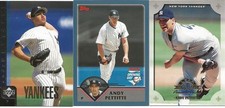 24 Different Cards of Andy Pettitte (31 Total)