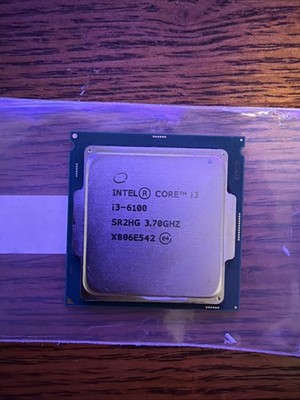 Intel Core I3-6100 SR2HG 3.70GHz Processor