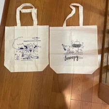2 Snoopy eco Bags