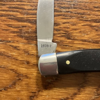 PARKER FROST JOHNNY MUSKRAT, 1978-2, USA, Salesman Sample #0815