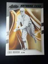 Edd Roush 2021 Panini Absolute Extreme Team Green Foil #ET-1 Reds
